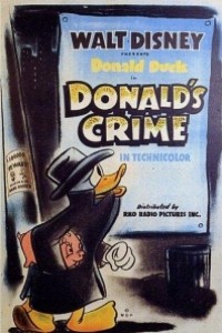 Cubierta de Pato Donald: El crimen de Donald