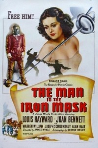 Caratula, cartel, poster o portada de La máscara de hierro