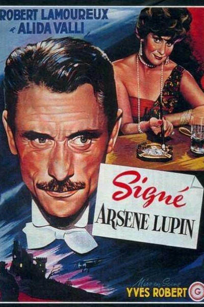 Caratula, cartel, poster o portada de El toisón de oro. Firmado Arsenio Lupin