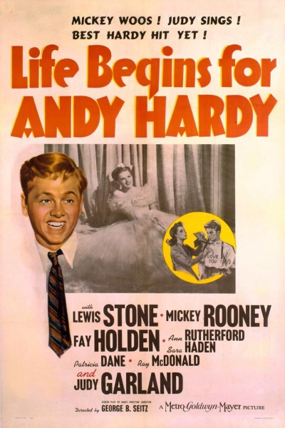 Caratula, cartel, poster o portada de Life Begins for Andy Hardy