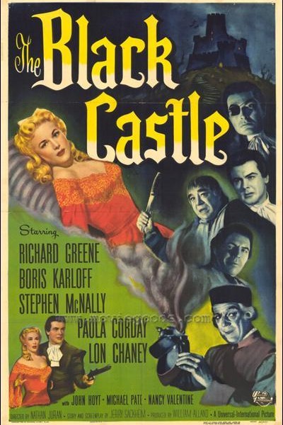 Caratula, cartel, poster o portada de El castillo del ogro (The Black Castle)