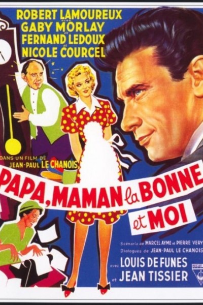 Caratula, cartel, poster o portada de Papa, maman, la bonne et moi...