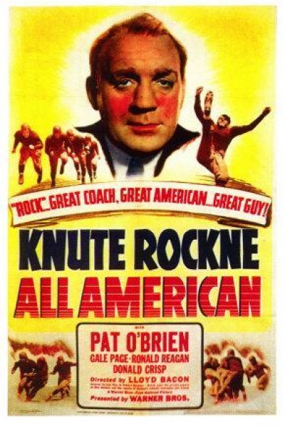 Caratula, cartel, poster o portada de Knute Rockne All American