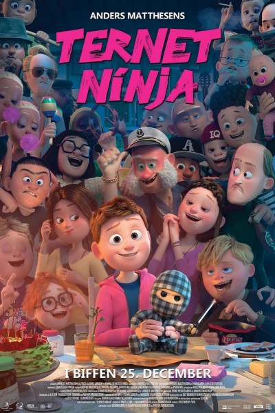 Caratula, cartel, poster o portada de Ninja a cuadros
