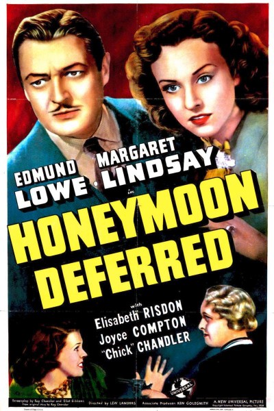 Caratula, cartel, poster o portada de Honeymoon Deferred