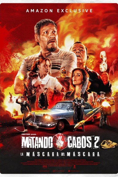 Caratula, cartel, poster o portada de Matando Cabos 2: La máscara del Máscara