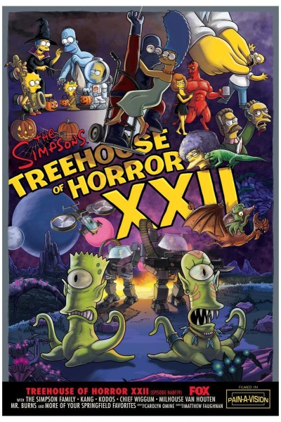 Cubierta de Los Simpson: La casa-árbol del terror XXII