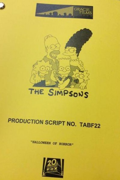 Cubierta de Los Simpson: Halloween del terror
