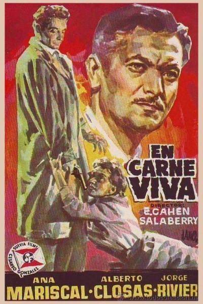 Caratula, cartel, poster o portada de En carne viva