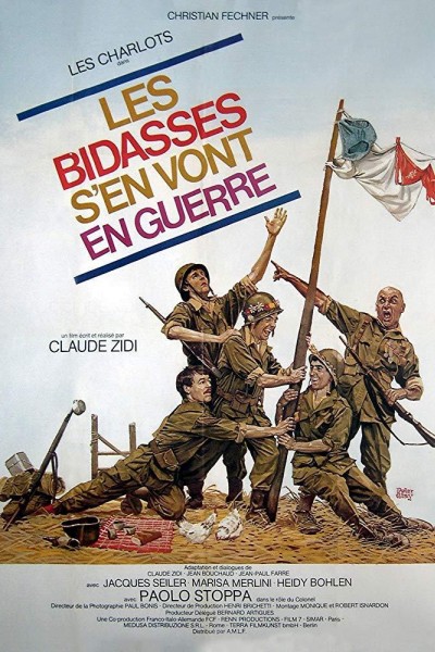 Caratula, cartel, poster o portada de Les bidasses s\'en vont en guerre