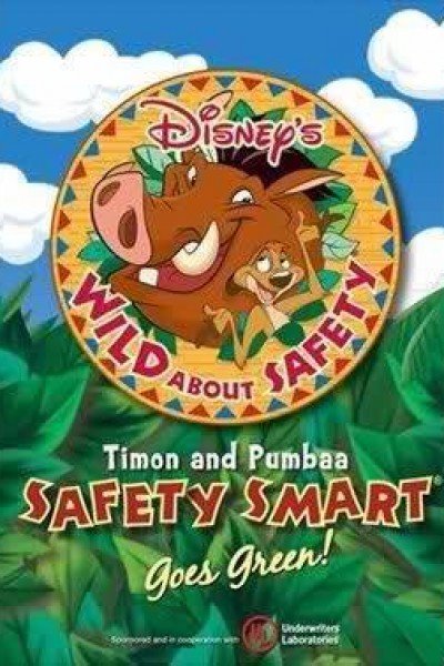 Cubierta de Wild About Safety: Timon and Pumbaa's Safety Smart Goes Green!