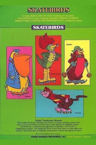 Cubierta de The Skatebirds