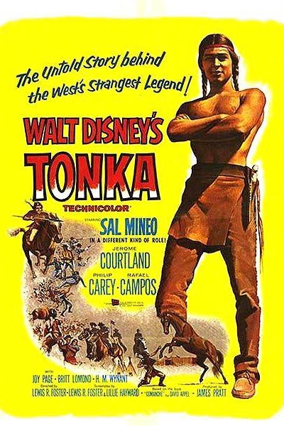 Caratula, cartel, poster o portada de Tonka en La última batalla del general Custer