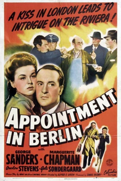 Caratula, cartel, poster o portada de Appointment in Berlin