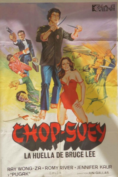 Caratula, cartel, poster o portada de Chop-suey (La huella de Bruce Lee)