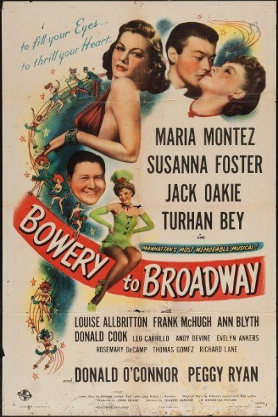 Caratula, cartel, poster o portada de Bowery to Broadway