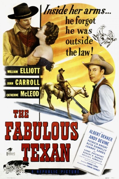 Caratula, cartel, poster o portada de The Fabulous Texan