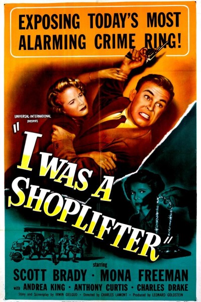 Caratula, cartel, poster o portada de I Was a Shoplifter