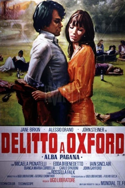 Caratula, cartel, poster o portada de Alba pagana (Delitto a Oxford)