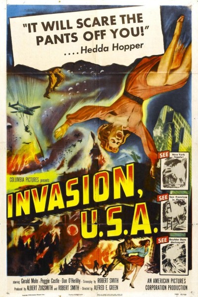 Caratula, cartel, poster o portada de Invasion USA