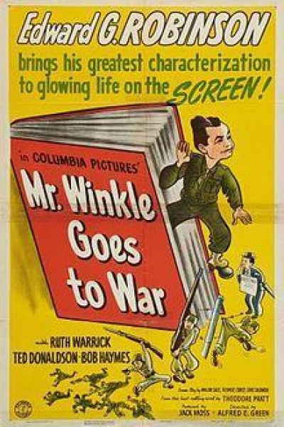 Caratula, cartel, poster o portada de Mr. Winkle Goes To War