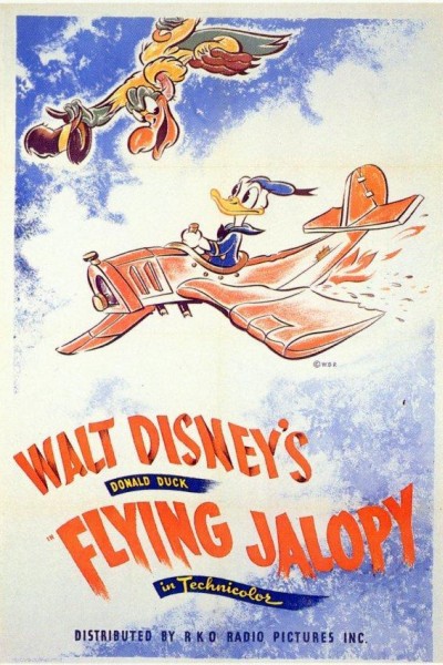 Caratula, cartel, poster o portada de El pato Donald: El trasto volador