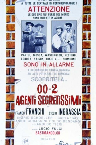 Caratula, cartel, poster o portada de 002 agenti segretissimi