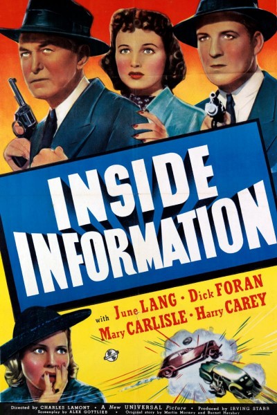 Caratula, cartel, poster o portada de Inside Information