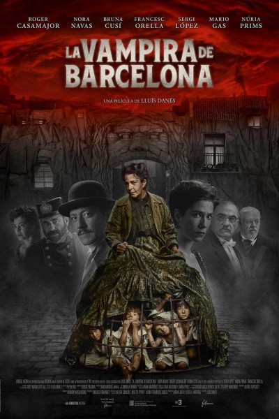 Caratula, cartel, poster o portada de La vampira de Barcelona