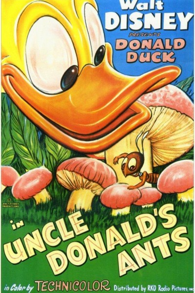 Caratula, cartel, poster o portada de El pato Donald: Las hormigas del tío Donald