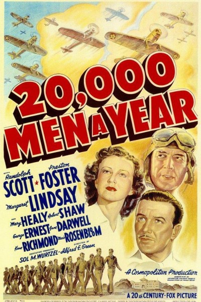 Caratula, cartel, poster o portada de 20,000 Men a Year