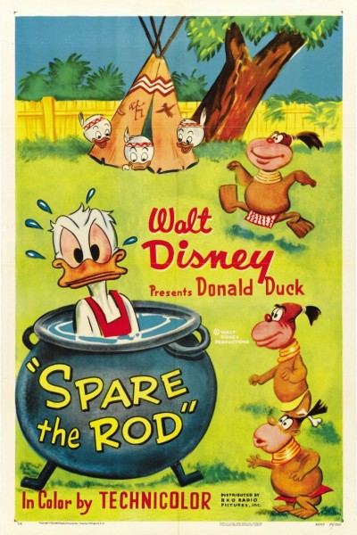 Caratula, cartel, poster o portada de Pato Donald: Spare the Rod