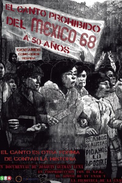 Cubierta de El canto prohibido del México 68, a 50 años