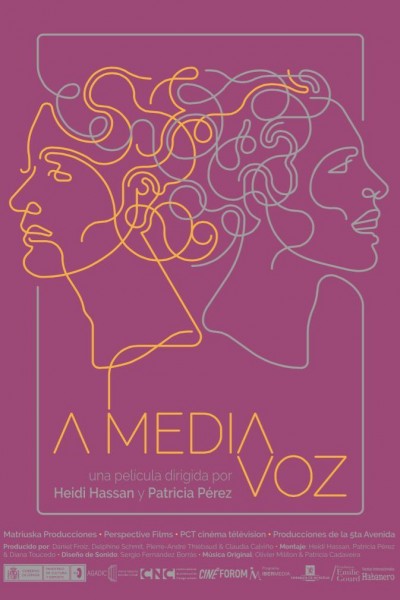 Caratula, cartel, poster o portada de A media voz