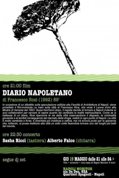 Caratula, cartel, poster o portada de Diario napoletano