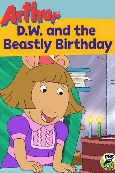 Cubierta de D.W. And the Beastly Birthday Party