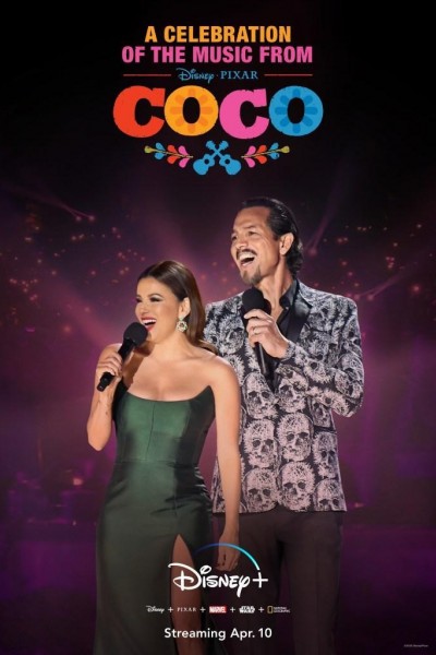 Caratula, cartel, poster o portada de Una celebración de la música de Coco