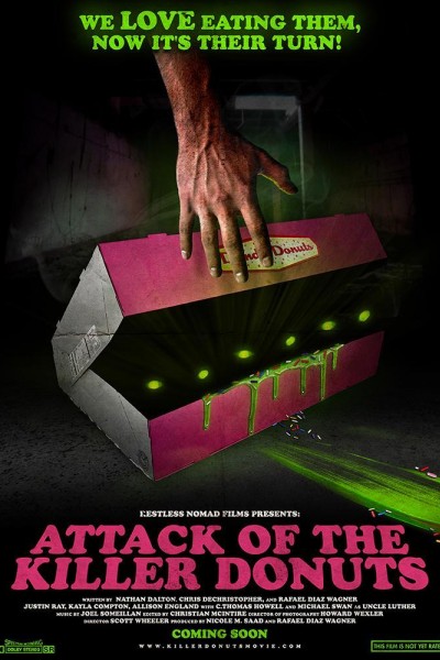 Caratula, cartel, poster o portada de Attack of the Killer Donuts