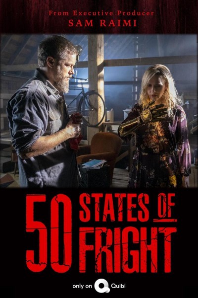 Cubierta de 50 States of Fright: El brazo de oro