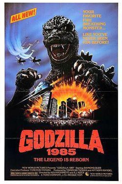 Caratula, cartel, poster o portada de Godzilla 1985