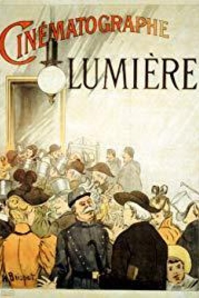 Caratula, cartel, poster o portada de Salida de los obreros de la fábrica Lumière