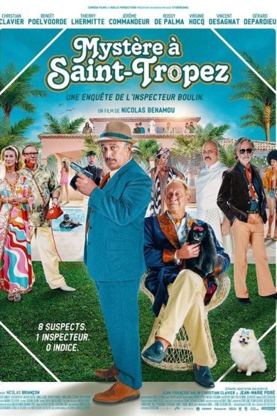 Caratula, cartel, poster o portada de Misterio en Saint-Tropez