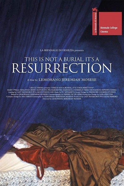 Caratula, cartel, poster o portada de This Is Not a Burial, It\'s a Resurrection