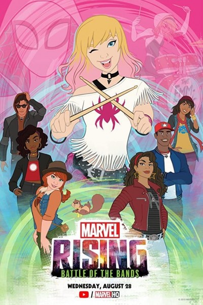 Caratula, cartel, poster o portada de Marvel Rising: La batalla de las bandas