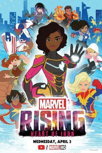 Caratula, cartel, poster o portada de Marvel Rising: Corazón de hierro