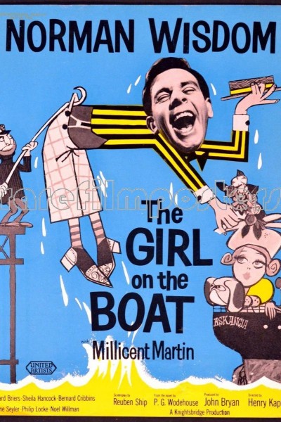 Caratula, cartel, poster o portada de La chica de a bordo