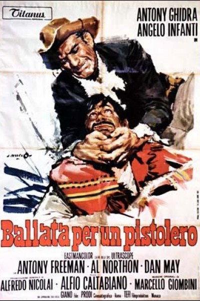 Caratula, cartel, poster o portada de Balada de un pistolero