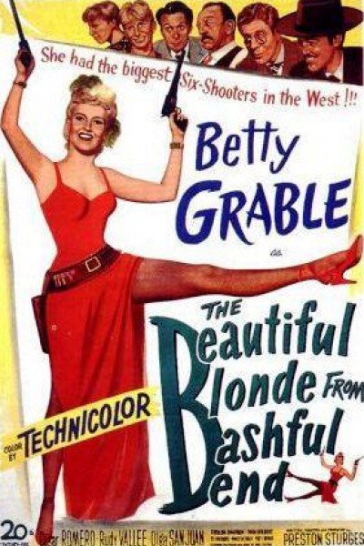 Caratula, cartel, poster o portada de The Beautiful Blonde from Bashful Bend