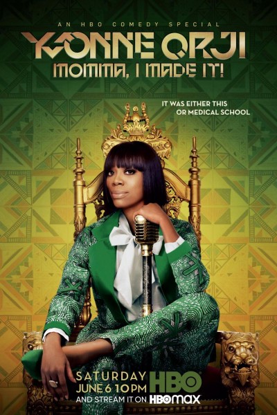 Caratula, cartel, poster o portada de Yvonne Orji: Momma, I Made It