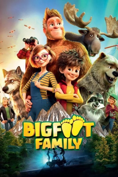Caratula, cartel, poster o portada de La familia Bigfoot